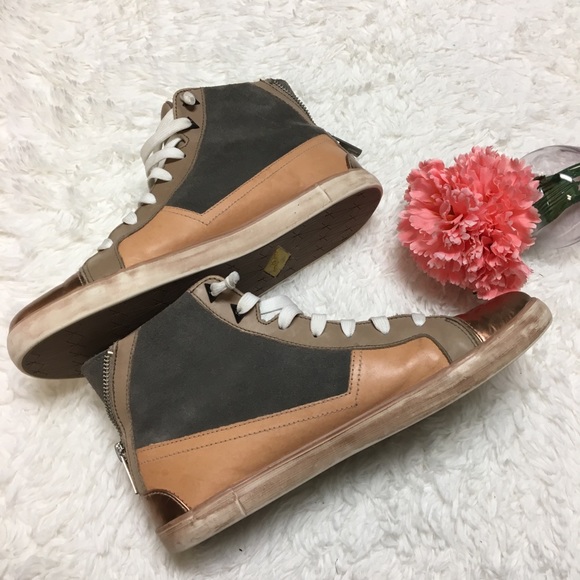 ❌SOLD❌ Sam Edelman Holden Studded Cap Toe Hightop - Picture 5 of 8